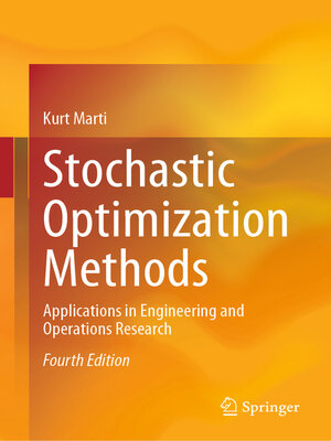 cover image of Stochastic Optimization Methods